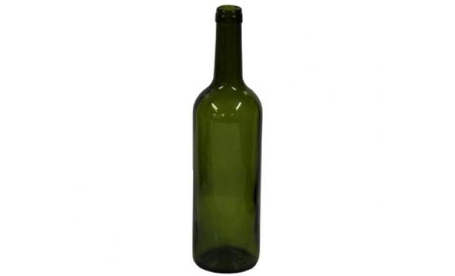 Láhev na víno 750ml skleněná ZE