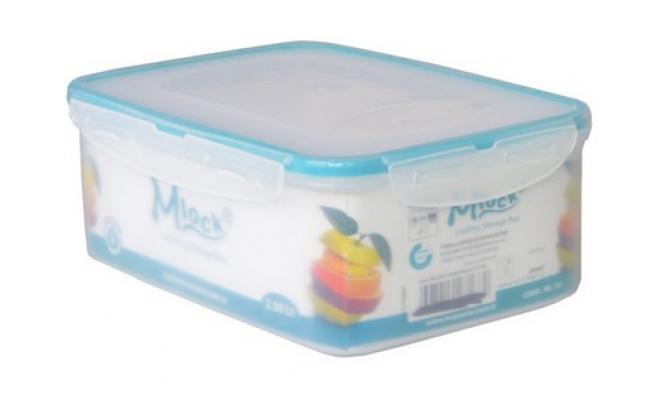 Dóza MLOCK obdélníková 2,5l (24,8x17,8x9,1cm) PH