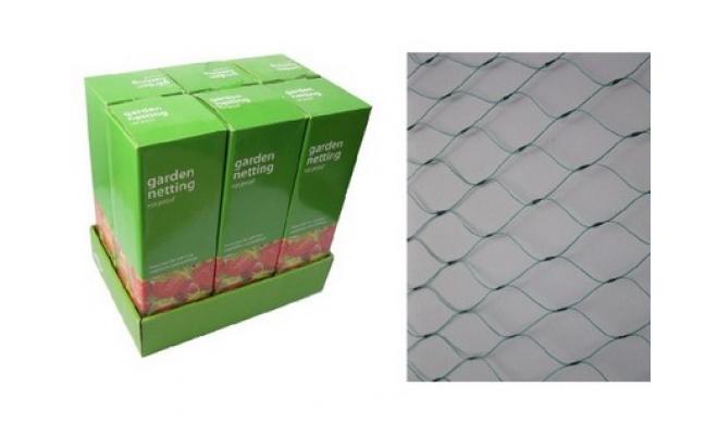 Síť ochranná proti ptactvu 4x 6m (oko 35x35mm)