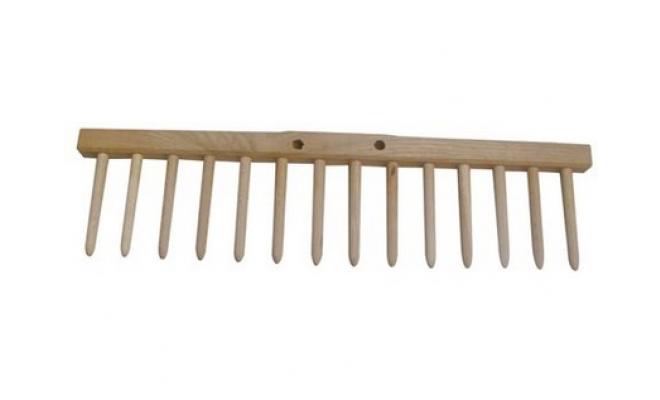 Hřeben dř.14 kolíků dř., d.48cm