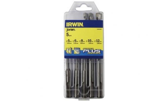 Vrták stav. sada SPEEDHAMMER PLUS 5,0-12,0mm 5díl. IRWIN