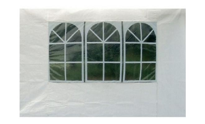 Stěna k altánu 791935, 275/295x195cm s okny (2ks)