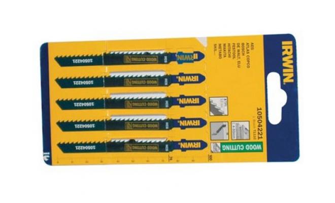 List pil.přím. sada HCS-T111C 100 dřevo,PH (5ks)  IRWIN