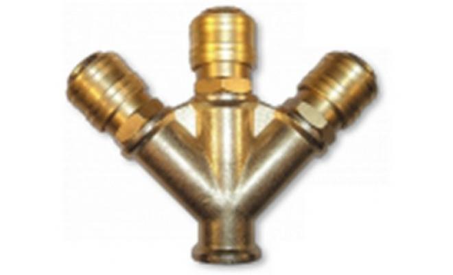 Roztrojka vnitřní závit 3/8"+ 3rychlosp. Ms