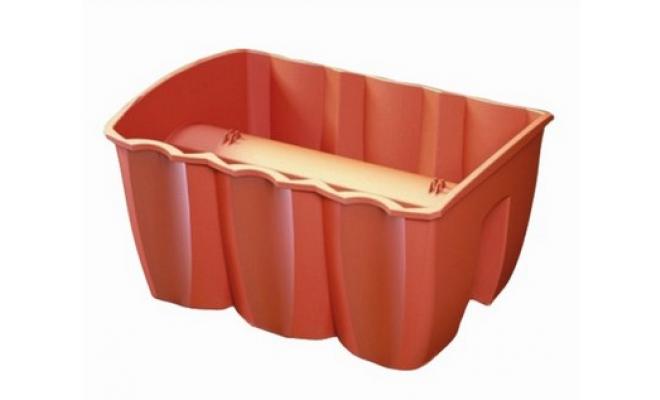 Truhlík balkonový CROWN 39x28x20cm, 12l, TE (R624)