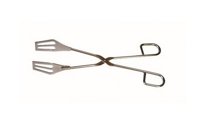 Kleště servírovací plocha+plocha 23cm nerez