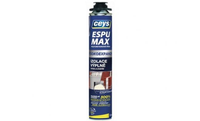 Pěna montážní 750ml vysokoexpanzní pistolová CEYS