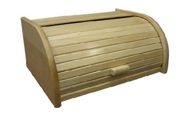 Chlebovka 39x28x18cm dřev.dub lakovaná