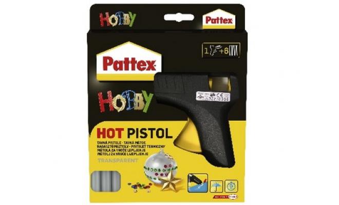 Pistole tavná 70W pr.11mm + 6ks tyčinek PATTEX