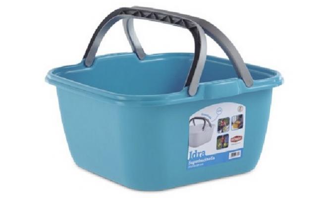 Dřez čtverec IDRA 35cm (13l) s uchy PH BÍ,LIM,TYRK