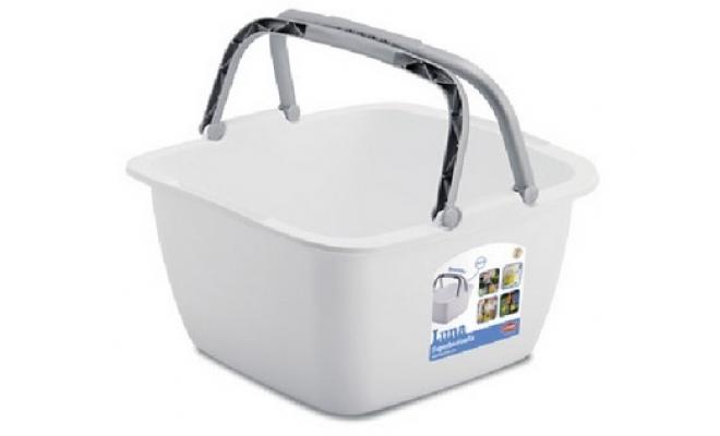 Dřez čtverec LUNA 40cm (18,5l) s uchy PH BÍ,LIM,TYRK