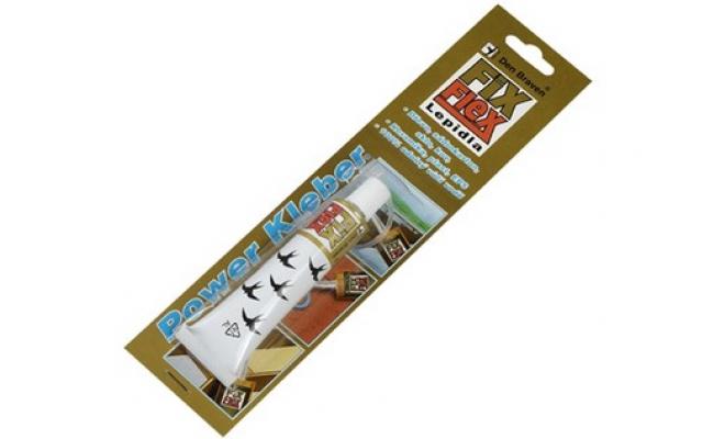 Lepidlo montážní  23ml BÉŽ voděodolné POWER KLEBER