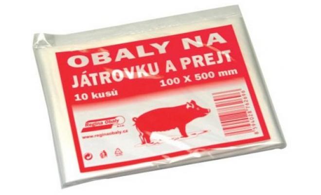 Střeva na játrovku a prejt 100x500mm  (10ks)