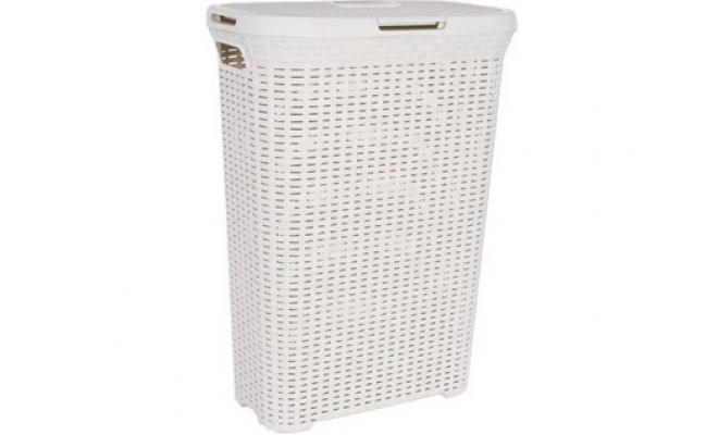 Koš na špinavé prádlo RATTAN 40l 45x27x62cm PH KRÉM