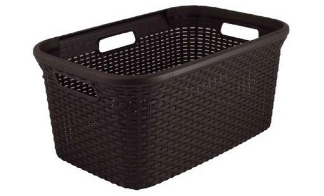 Koš na čisté prádlo RATTAN 60x40x24cm PH HN