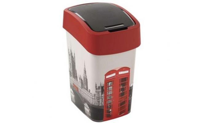 Koš odp. 25l FLIP LONDON s víkem PH