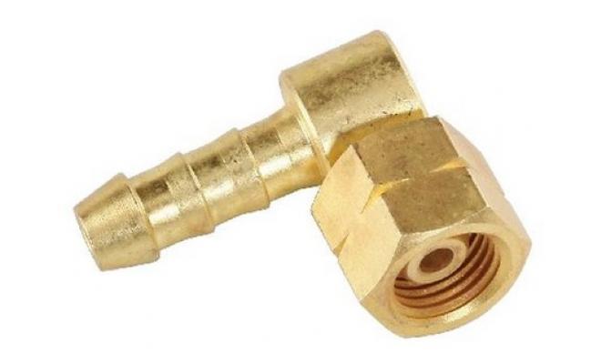 Nátrubek pr.8mm s maticí G1/4"L, odbočka 10st., 4352
