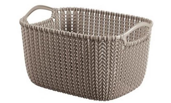 Košík KNIT 30x22x17cm  8l "S" PH HN