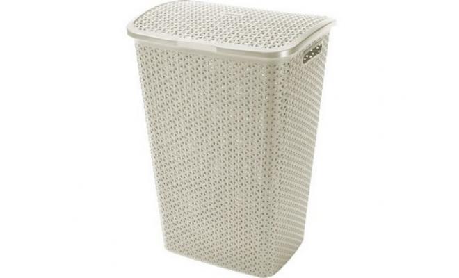 Koš na špinavé prádlo RATTAN 55l 60x42,8x33cm "MY STYLE" PH KRÉM