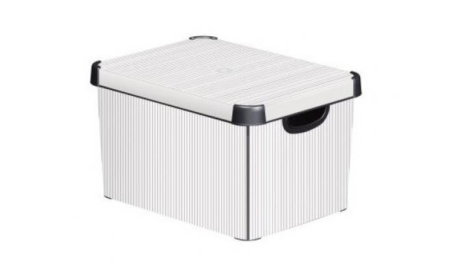Box úložný CLASSICO 40x30x23cm (L) s víkem, PH