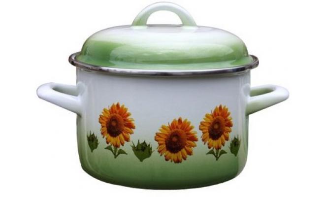 Hrnec + poklice pr.20cm 4l SLUNEČNICE