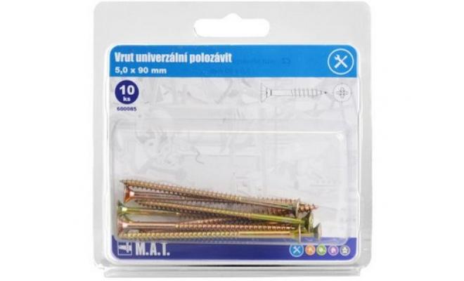 Vrut un.polozávit 5,0x 90mm ZZ (10ks)