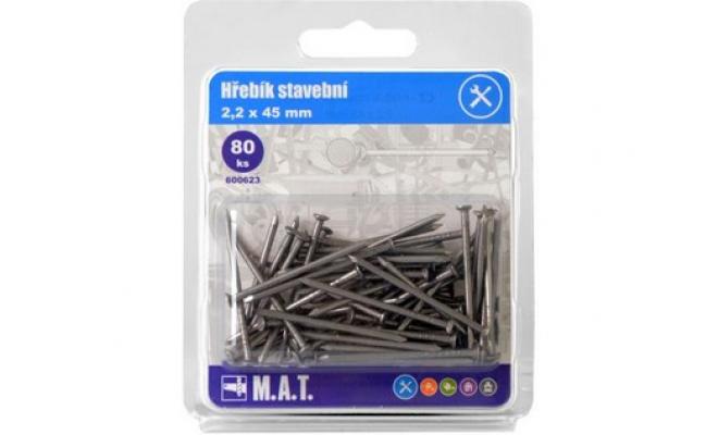 Hřebík stavební  45x2,2mm (80ks)