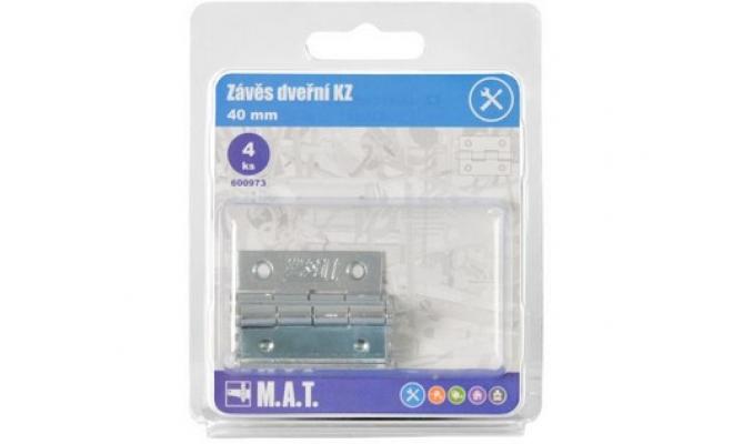 Závěs dveřní 40mm KZ Zn MO         (4ks)