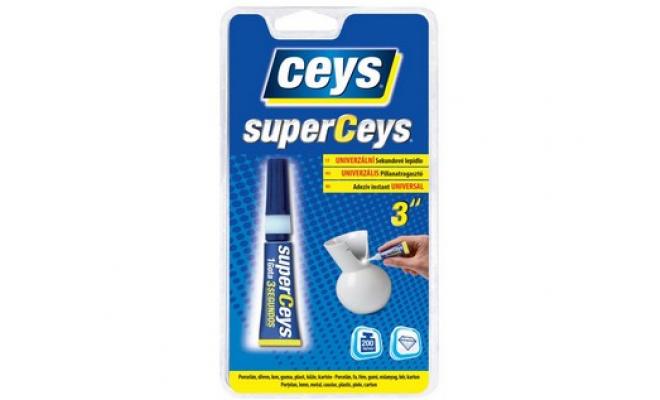 Lepidlo vteřinové 3g SUPERCEYS (1kapka 3sekundy)