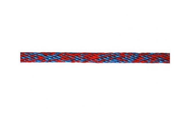 Lano PPV  8mm barevné pletené spiroidně 20pr. (120m)