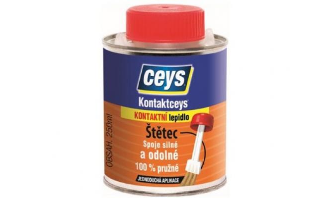Lepidlo kontaktní  250ml KONTAKTCEYS se štětcem