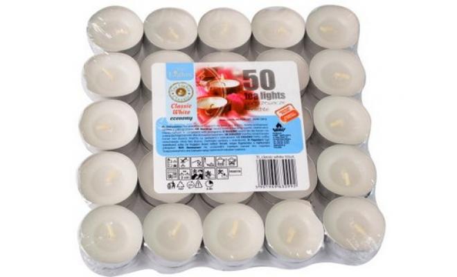 Svíčka čajová BÍ (100ks) (hoří 100x3-4hod)