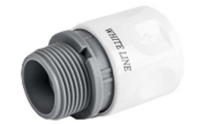 Rychlospojka 1/2" s vnějším závitem 3/4", WL-2121, WHITE LINE