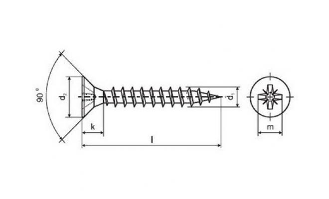 Vrut un.celozávit 3,0x 40mm ZZ (500ks)