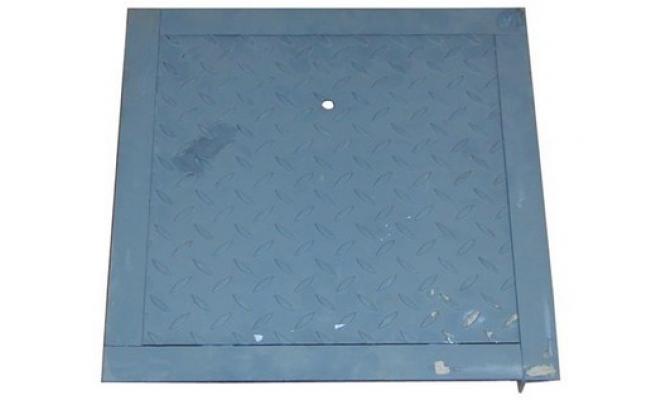 Plech zákrytový vrtaný 250x250mm