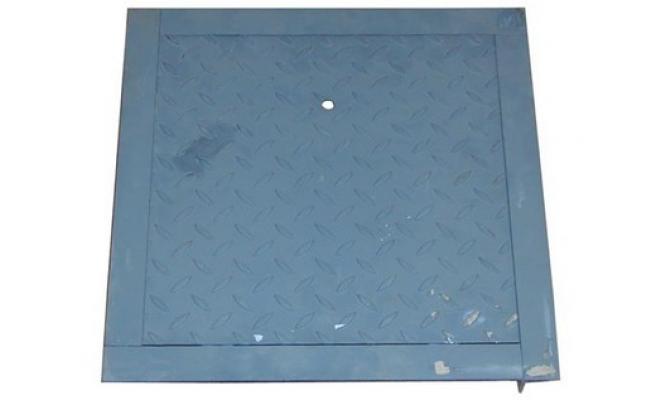 Plech zákrytový vrtaný 400x400mm