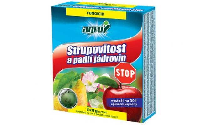 STOP strupovitost a padlí jádrovin 3x8g