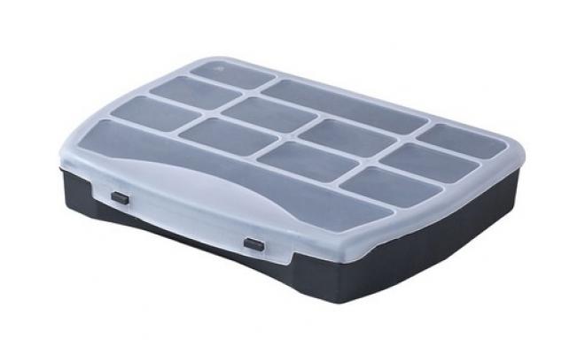 Organizér DOMINO 250x200x44mm ČER/TRA