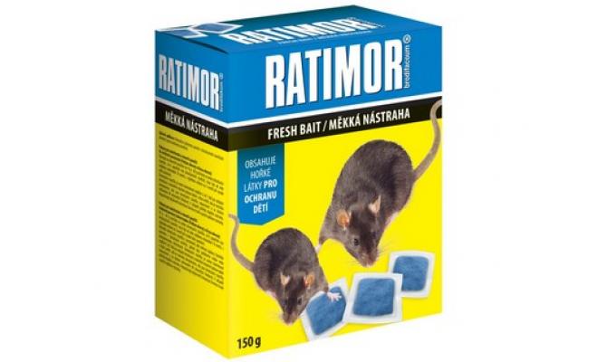 Jed RATIMOR BRODIFACOUM měkká nástraha 150g