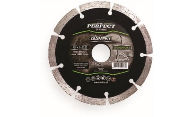 Kotouč diamantový 125mm segmentový STALCO