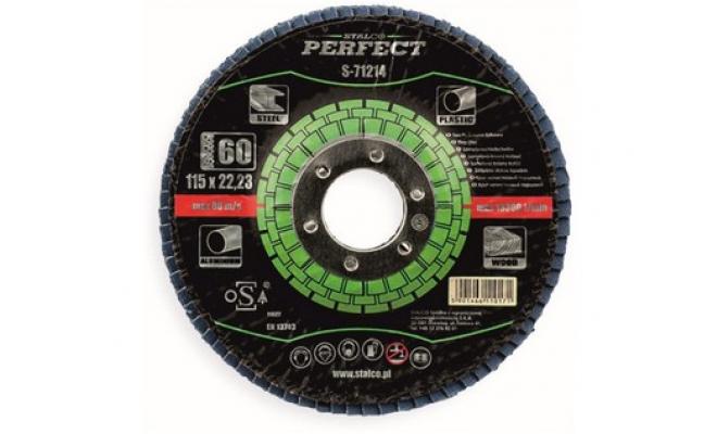 Kotouč lamelový 125x22,23mm zr. 40 korundový STALCO