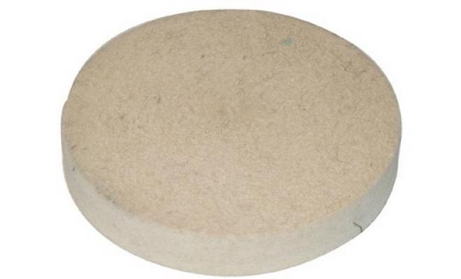 Kotouč lešticí 125mm plstěný