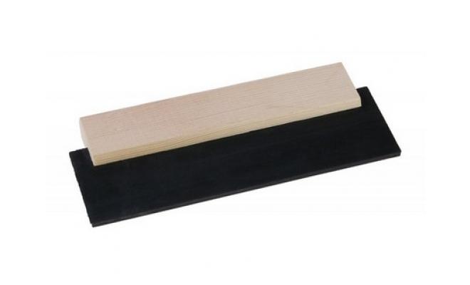 Stěrka 280mm dřev. rukojeť, tvrzená guma