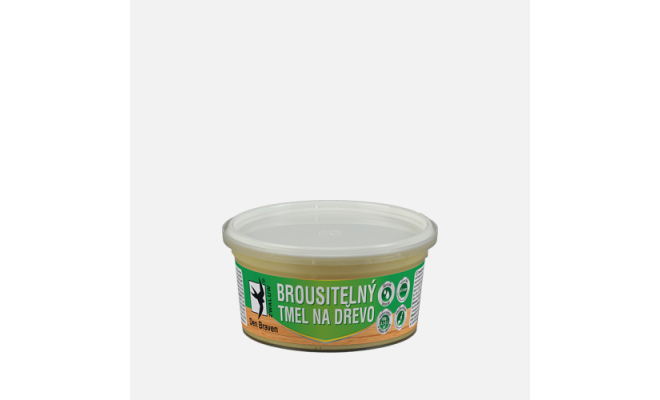 VÝPRODEJ - Brousitelný tmel na dřevo, kelímek 250 ml, dub