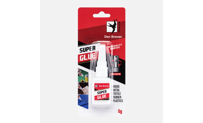 Výprodej - Sekundové lepidlo SUPER GLUE, dóza 20g