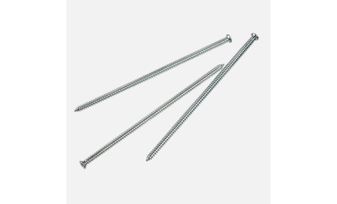 Výprodej -Turbo šroub s plochou hlavou, 7,5 mm x 182 mm, T30, kovový